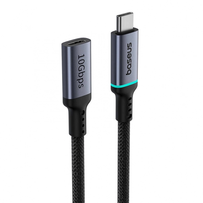 Cablu prelungitor Baseus USB-C 10Gb/s 0,5m