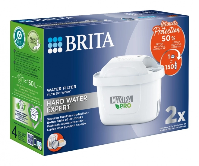 Cărțișor schimb BRITA Maxtra Pro Expert în Apă Dură 2 bucăți