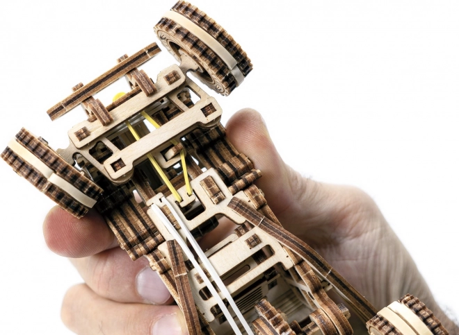Puzzle 3D din lemn - model buggy