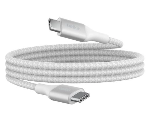 Cablu USB-C la USB-C alb