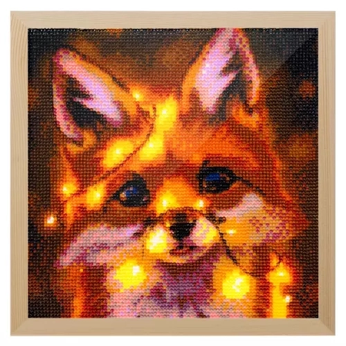 Ramă din lemn de pin pentru picturi tip mozaic 30x30 cm