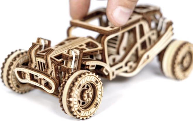 Puzzle 3D din lemn - model buggy