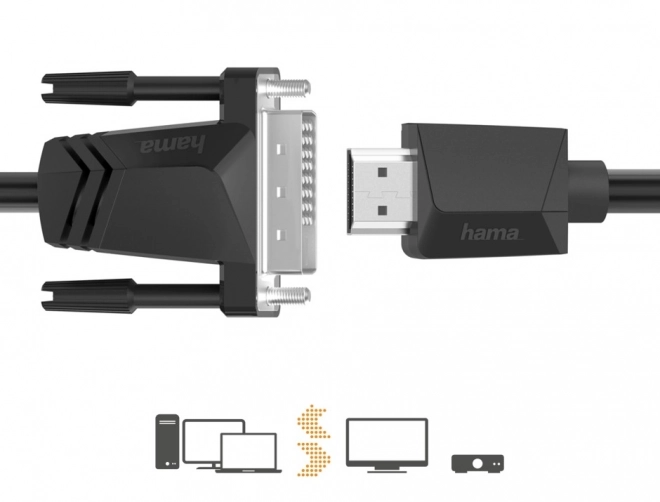 Cablu HDMI DVI/D 4K 1,5m