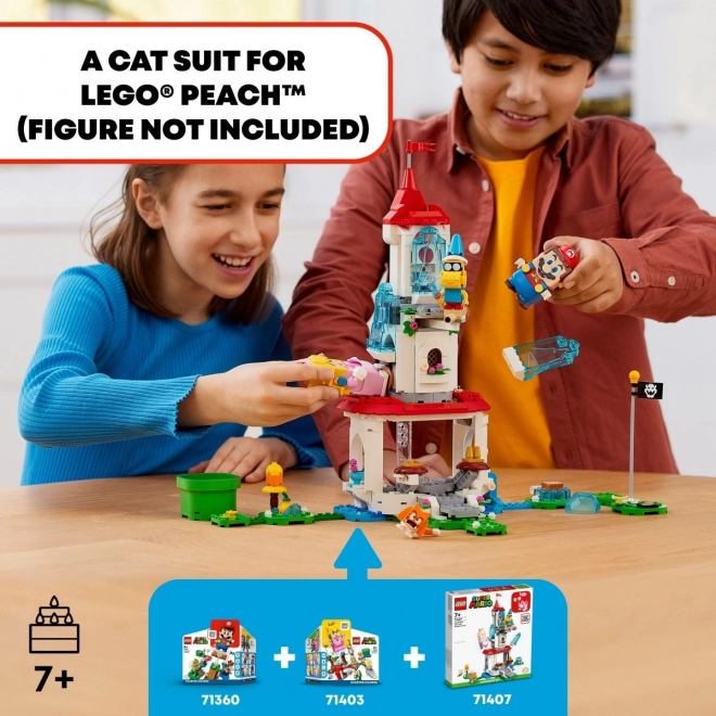 LEGO Super Mario Pisica Peach și Turnul Înghețat set de extindere