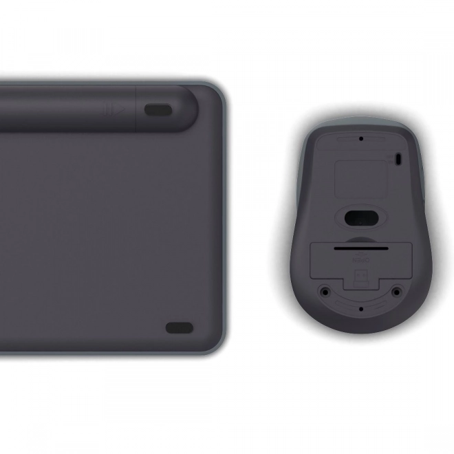 Set wireless tastatură și mouse Hama WKM-500 negru-gri
