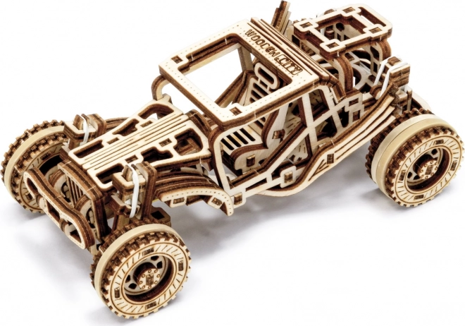 Puzzle 3D din lemn - model buggy