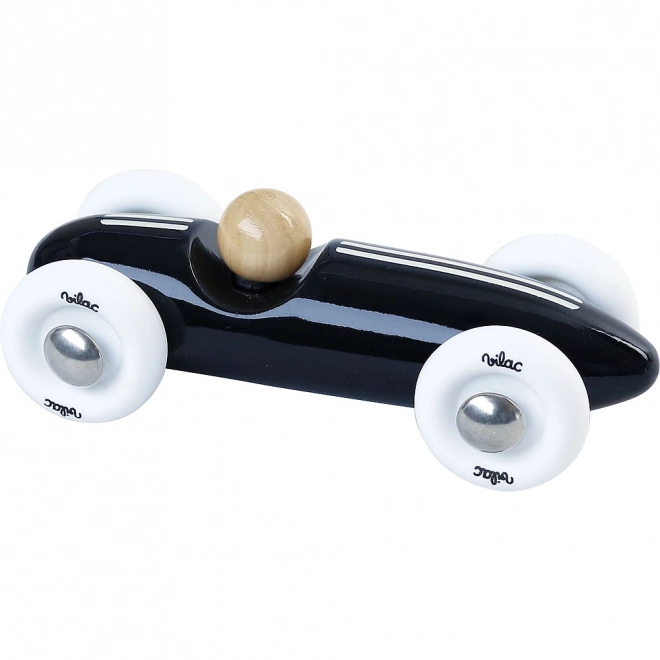 Mașinuță din lemn Vilac Grand Prix Vintage neagră