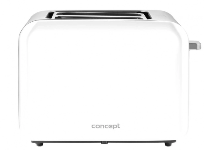 Toster inox Concept Sinfonia alb