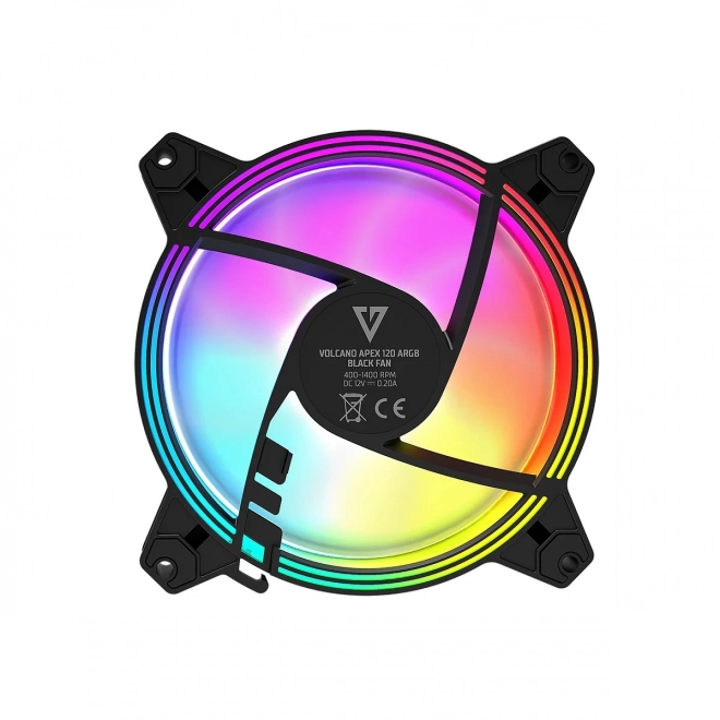 Ventilator ARGB 120 negru