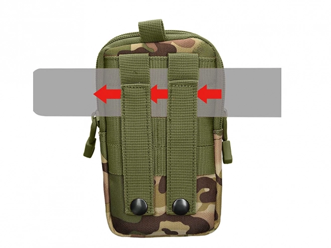 BUZUNAR MILITAR CAMUFLAJ VERDE (200)