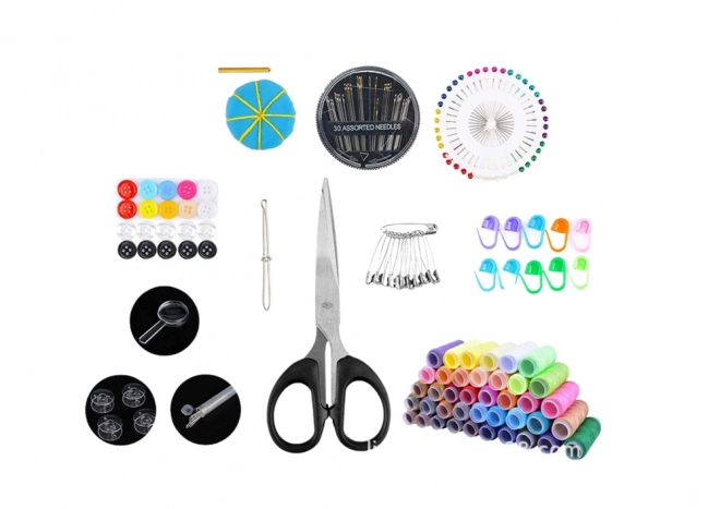 Set mare de cusut în etui cu 228 piese