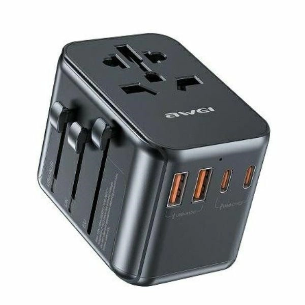 Încărcător universal de călătorie 4 în 1 GaN 35W cu multiple adaptoare