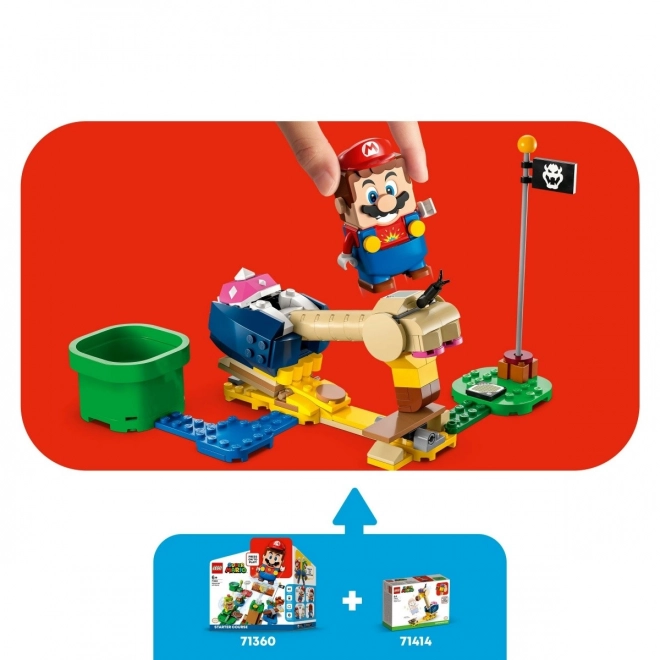 LEGO Super Mario Cap de Ecleraj al lui Conkdor - set de extensie