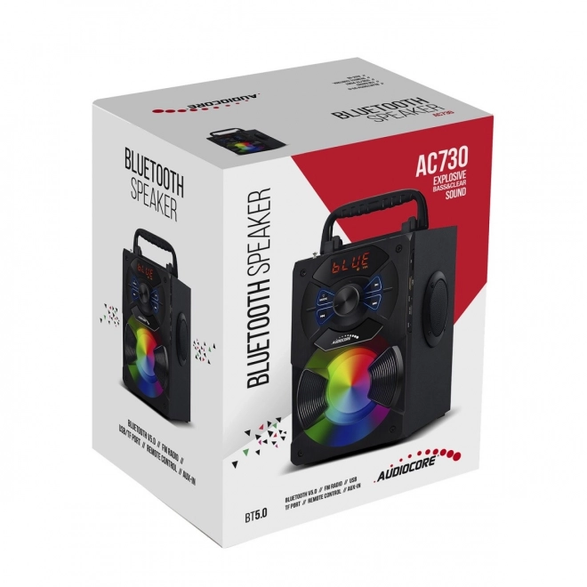 Boxă Bluetooth cu radio și USB Audiocore