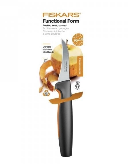 Cuțit curbat de decojit Fiskars Functional Form 7 cm
