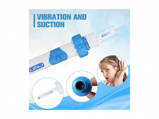 Aspirator cu vacuum pentru ceara urechii C-ears