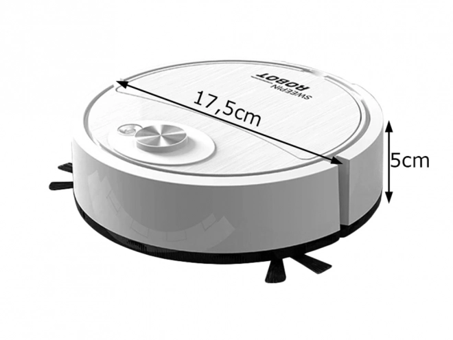 Robot de curățenie fără fir cu perie