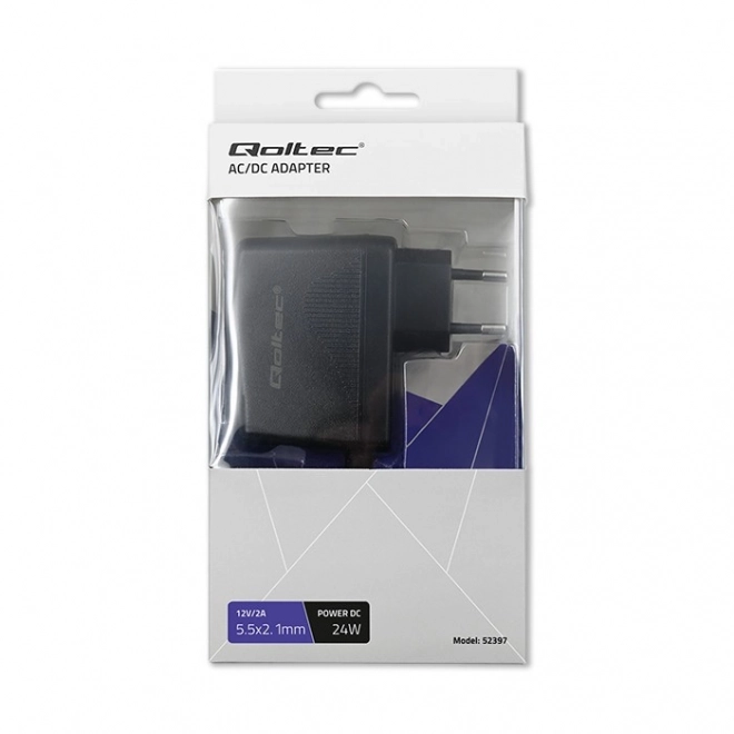 Adaptor Qoltec 12V 24W