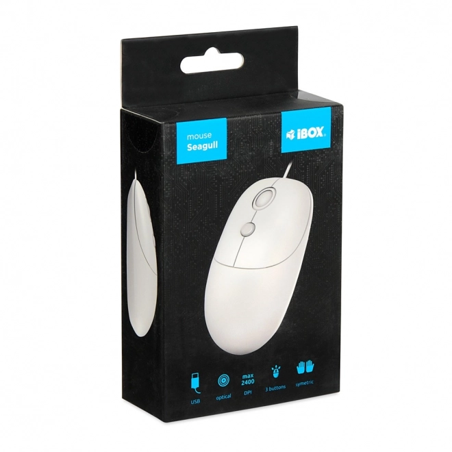 Mouse alb iBox Seagull