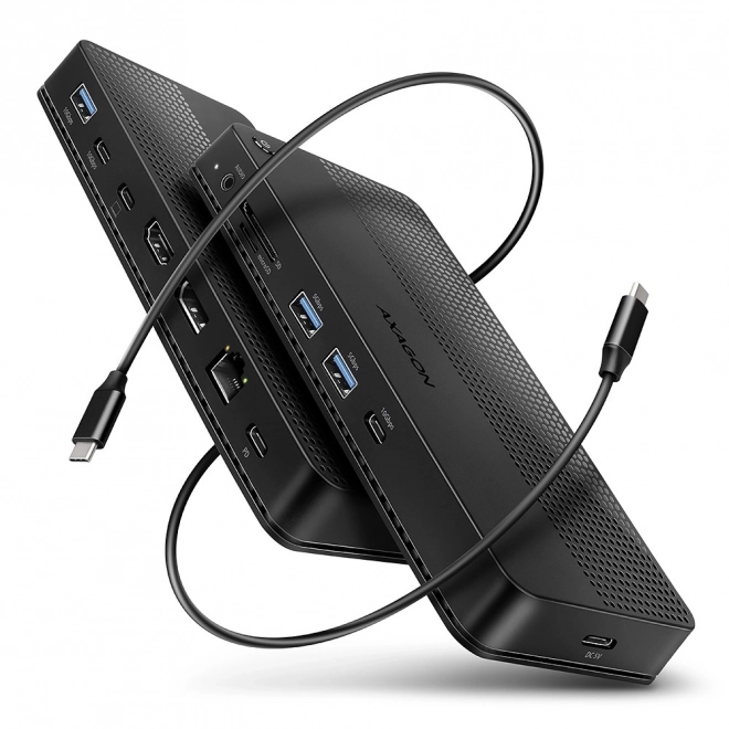 Hub USB multiplu 12în1 Axagon cu USB 4.0