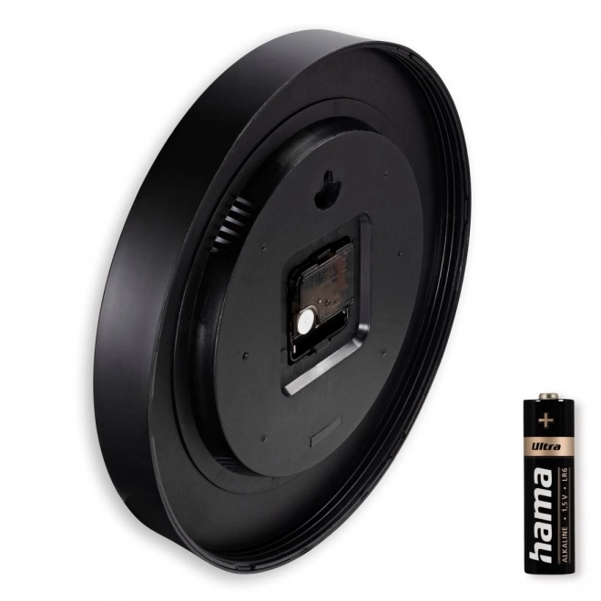 Ceas de perete Santorini negru 30cm