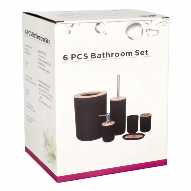 Set baie alb cu 6 piese