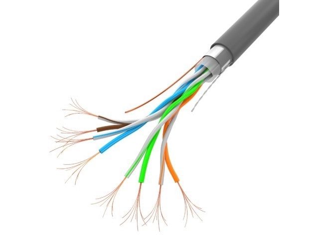 Cablu LAN FTP 100MB/s LANBERG 100M Gri