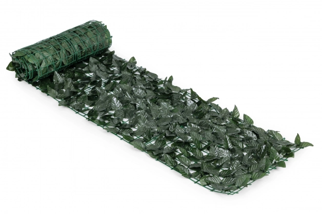 Gard viu artificial 300x50 cm pentru balcoane – mascare verde