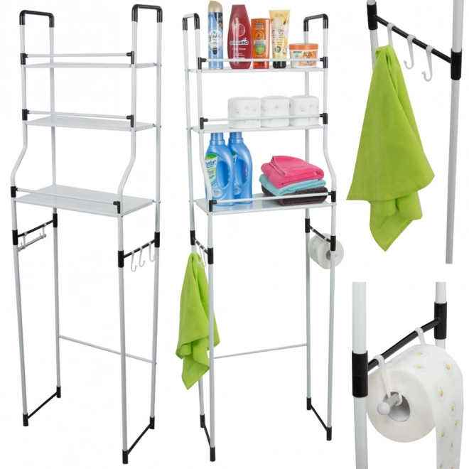 Organizator cu 3 polițe pentru baie