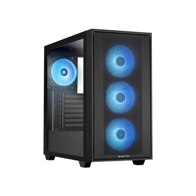 Carcasă CHIEFTEC Hunter 3 cu 4 ventilatoare ARGB