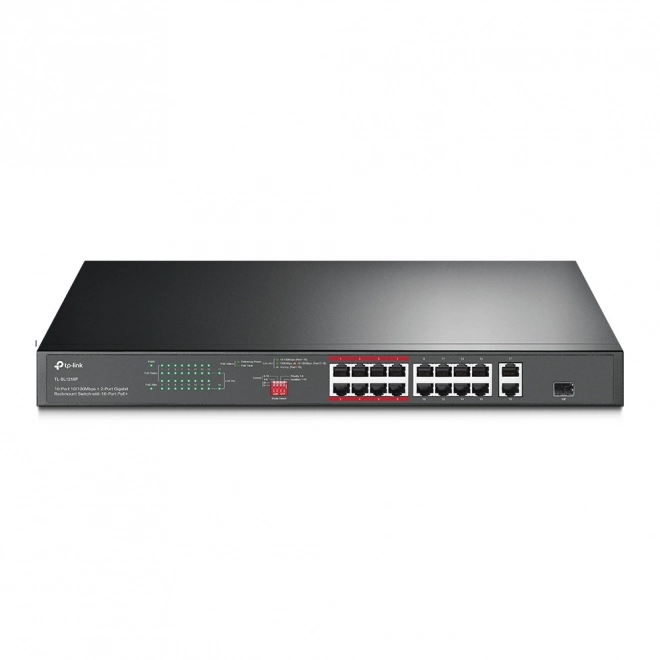 Switch PoE+ 16 Porturi cu Rack