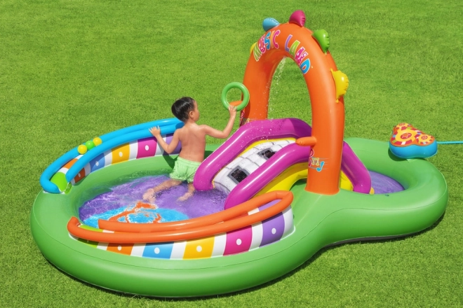 Centru de joacă gonflabil 2.95m x 1.90m x 1.37m