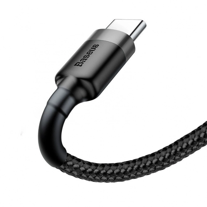 Cablu Baseus Cafule USB-C 1m gri-negru