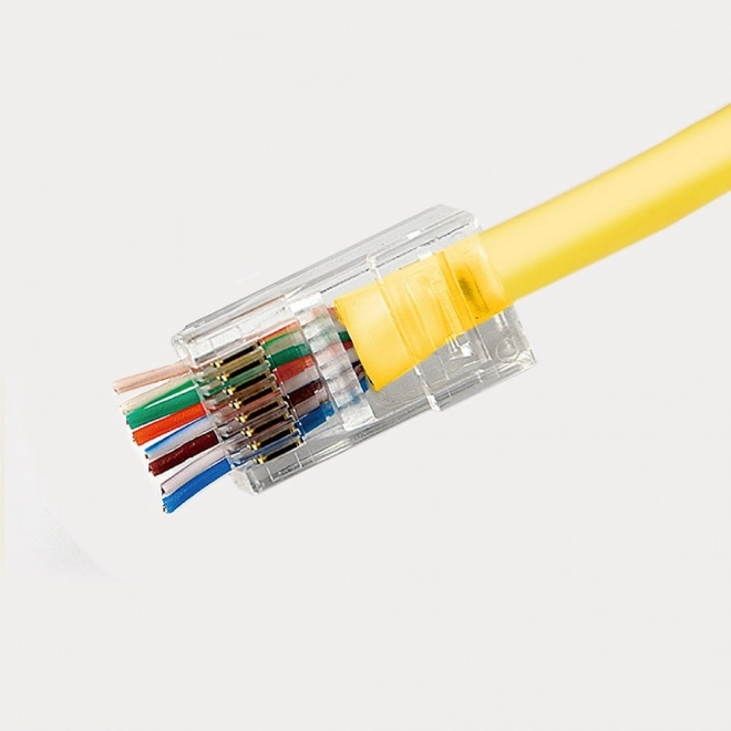 Zacuscator universal pentru RJ45, RJ12, RJ11 Pass-Through