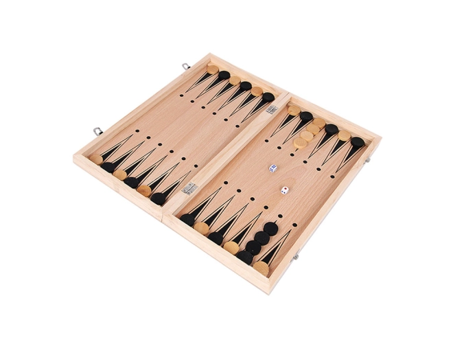 Table (backgammon) în lemn elegant