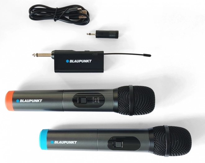 Mikrofon wireless UHF cu două canale