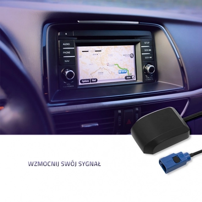 Antena GPS de exterior 28dBi