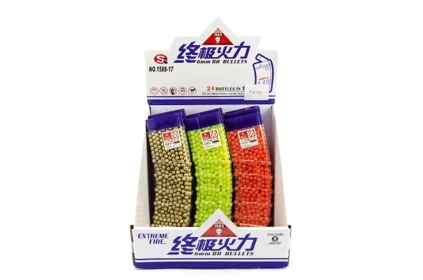 Bile pentru pistol set 800 bucăți 6 mm multicolor