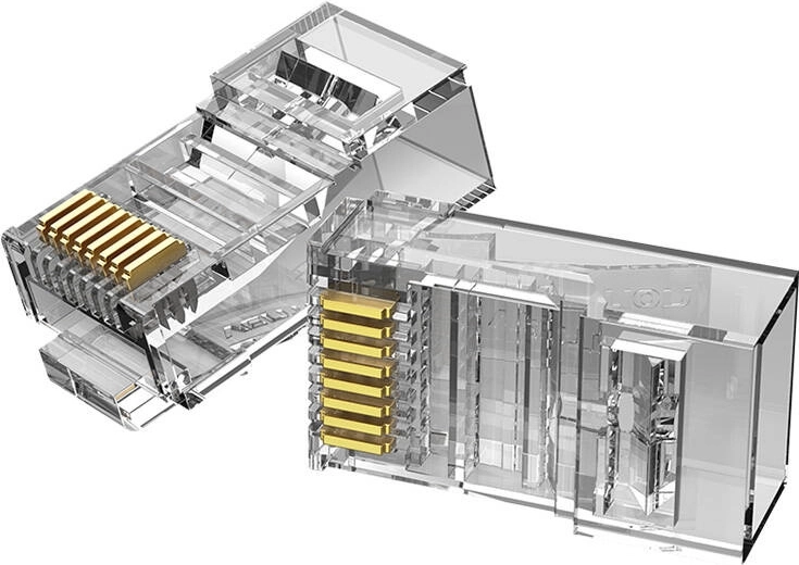Carcasă transparentă pentru verificarea ușoară a conectării