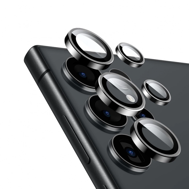 Protector lentilă cameră Samsung Galaxy S24 Ultra negru