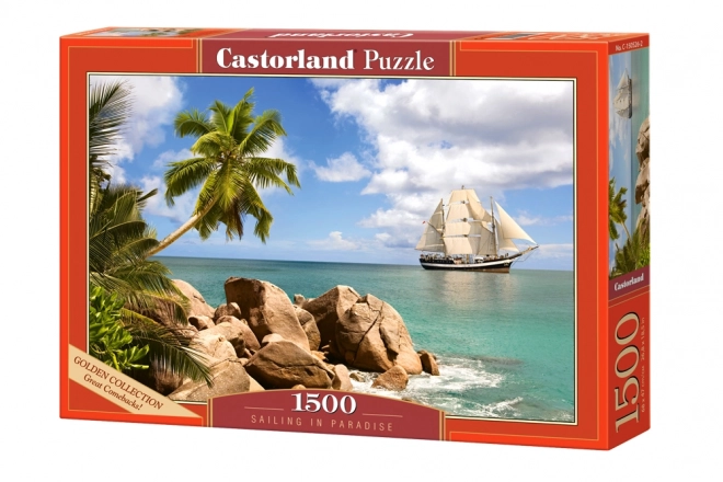 Puzzle 1500 de piese navigând în paradis