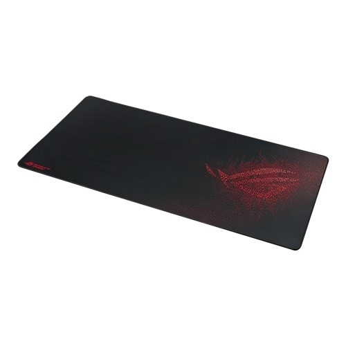 Mouse Pad Gaming din Material Textil Negru/Red Extra Mare