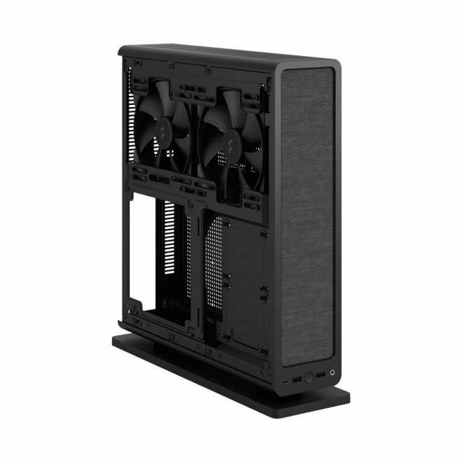 Carcasă Ridge neagră PCIE 4.0 mITX