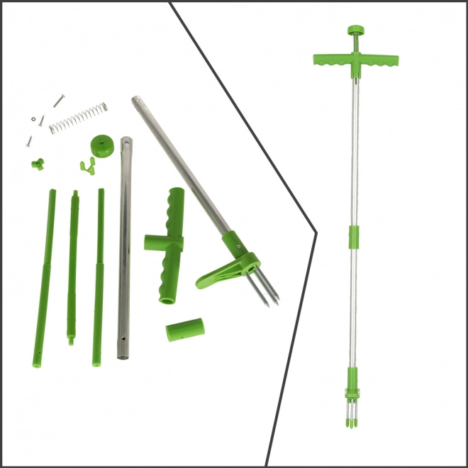 Ustensil telescopic pentru plivit buruieni