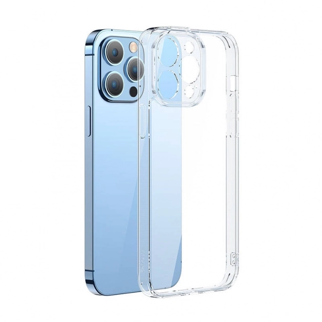 carcasă transparentă și sticlă securizată pentru iPhone 14 Plus Baseus SuperCeramic