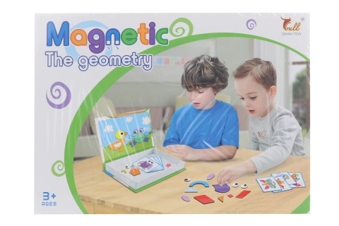 Set de construcție magnetic - forme geometrice
