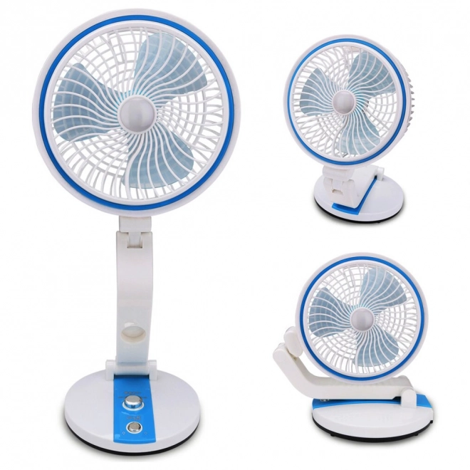 Ventilator pliabil portabil cu lumină LED și încărcare USB