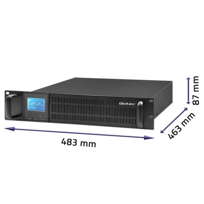 Sursă de rezervă UPS RACK 1kVA 800W cu LCD