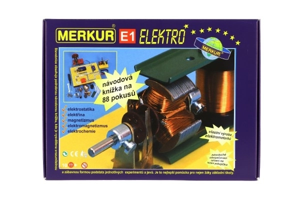 Set de construcție Merkur E1 electricitate și magnetism