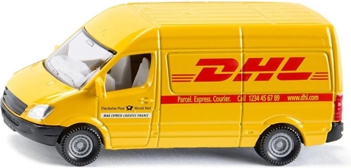 Aspect realist cu imprimeuri DHL autentice